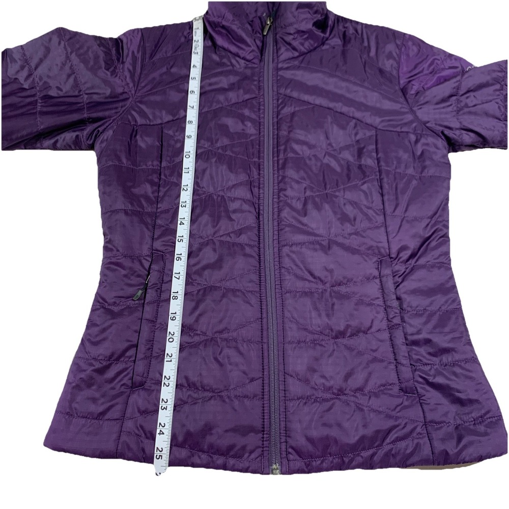 COLUMBIA Omni Heat Onmi Shied Advance Repellency Purple Coat Full Zip Women's M - Picture 5 of 10